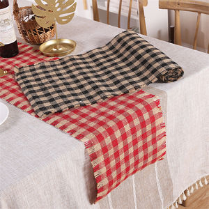 Camino de Mesa Rústico de Yute Natural al por Mayor, Rollo de Arpillera Boho, Mantel de Yute Personalizado para Hogar y Jardín - Product Image 3