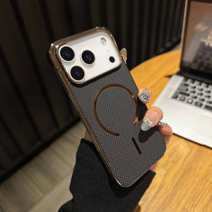 Funda de teléfono magnética sin marco de lujo para iPhone 17 Pro Max PC dura ultrafina adecuada para Huawei Meta60 <span class=keywords><strong>Xiaomi</strong></span> 15 funda de teléfono - Product Image 4