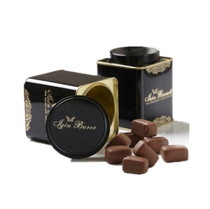 3Inch 3.5Inch 4Inch Quảng Trường Kim Loại Tins Đối Với Trà An Toàn Thực Phẩm Không Khí Chặt Chẽ Quảng Trường Trà Hộp Thiếc Với Nắp Đòn Bẩy Trong Thiết Kế Tùy Chỉnh - Product Image 3