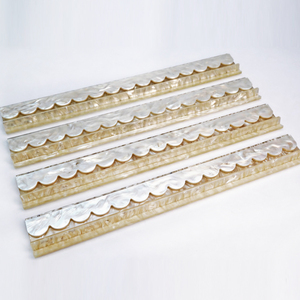 Regla de Mahjong Acrílica de Alta Calidad, Tipo Ondulado Magnético con Patrón de Perlas, 1 Juego de <span class=keywords><strong>4</strong></span> - Product Image 6