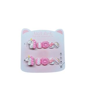 Ongles press-on détachables pour enfants, style français, mignons, dessin animé, <span class=keywords><strong>My</strong></span> <span class=keywords><strong>Little</strong></span> <span class=keywords><strong>Pony</strong></span>, <span class=keywords><strong>licorne</strong></span>, faits à la main - Product Image 5