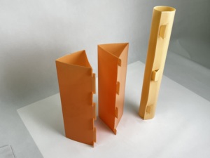 Tubo Protettivo Rotondo in Polipropilene Arancione Anti-UV da 2mm per Alberi con Servizio <span class=keywords><strong>di</strong></span> Taglio - Product Image 1