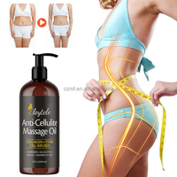 Aceite de Masaje Corporal Reafirmante y Tonificante, Anticelulítico, con Extracto de Plantas Naturales, Marca Privada, Venta al Por Mayor, para Mujeres