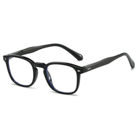 Lunettes de lecture unisexes pour hommes et femmes, 1 pièce, cadre carré bleu, léger, presbytie, 8062 pièces