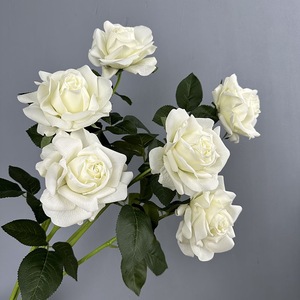 Roses artificielles réalistes faites à la main, longue durée de vie, en gros, pour anniversaire, mariage, fête, Noël, Nouvel An, Nouvel An chinois - Product Image 2