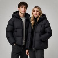 Veste d'hiver épaisse personnalisée pour couple, imperméable, manteau matelassé pour femme, pour temps extrêmement froid