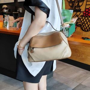 Nuevo Bolso Tote de Cuero Genuino para Mujer, Gran Capacidad, Resistente al Agua, Bolso de Hombro y Bandolera con Correa Ancha y Forro de Poliéster - Product Image 2