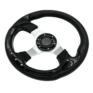 Custom Color 320 Mm PU Black Golf Cart Steering Wheel Drift Modified Steering Wheel