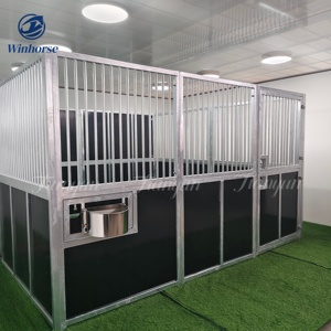 Mangeoire pour chevaux en acier inoxydable haute capacité, bol à grain rotatif, entretien facile, accessoire de box durable - Product Image 5