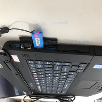 CF54 Laptop para Deutz DECOM Diesel Truck tractor herramienta de diagnóstico para Deutz Serdia Engine Communicator 4,0 Dongle Software