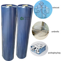 Usine de films PVC Jinshi Chine, rouleau de film PVC transparent, épaisseur 0,1 0,2 0,3 0,5 mm, film PVC cristallin normal, super transparent