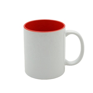 Mug en céramique personnalisé 11oz, couleur intérieure, extérieur blanc, pour sublimation par transfert thermique, vente chaude - Product Image 5