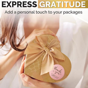 Autocollants personnalisés en vinyle holographique « Merci » « Je soutiens <span class=keywords><strong>ma</strong></span> petite entreprise » pour l'impression d'emballages, impression résistante à l'eau - Product Image 4