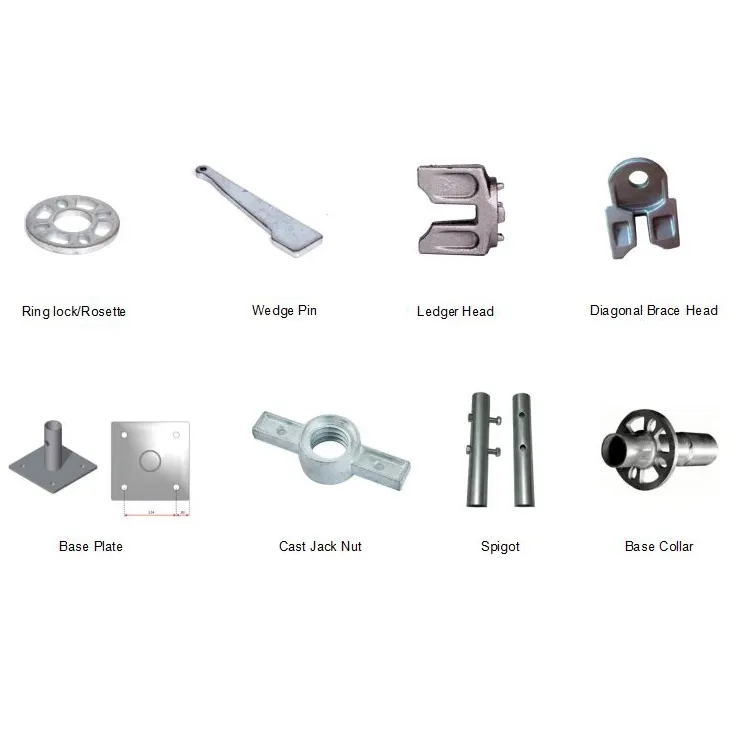 Construction Metal Heavy Duty Steel Ring Lock Scaffold Hot Dip Galvanized All Round Layher Ringlock Scaffoldings rosette