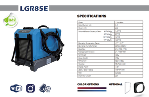 OEM 85 pint LGR kerusakan air Dehumidifier karpet pengering mesin pembersih karpet - Product Image 5