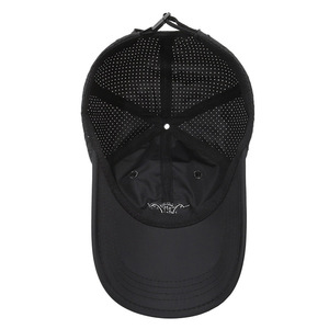 Nouvelle casquette de baseball 6 panneaux en PVC respirant et à séchage rapide, anti-UV, avec texte alphanumérique, idéale pour la course en extérieur – Collection Printemps-Été - Product Image 2