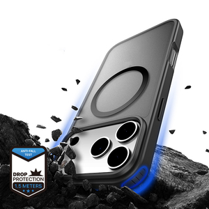 Cho iPhone 17 trường hợp sang trọng da-cảm thấy trong suốt mềm TPU cứng PC từ trường hợp điện thoại cho Iphone 17 6 15 14 Pro Max di động coque - Product Image 2