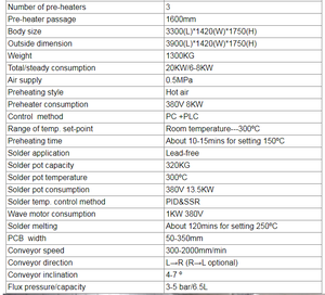Machine à souder à la vague sans plomb <span class=keywords><strong>SMT</strong></span> économique pour ligne de production DIP - Product Image 3