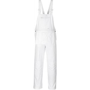 PORTWEST - S810WHR4XL Bolton <b>painters</b> <b>white</b> bib and brace - EAN 5036108243969 WORK <b>OVERALLS</b> - Product Image 1