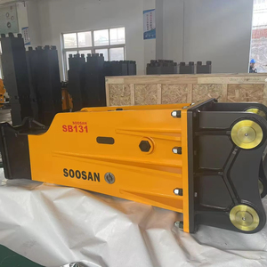 Martillo Hidráulico SB131 de Servicio Pesado con Cincel de 165 mm para Excavadoras CAT 336/PC400/EC360, Tipo Caja, Silencioso - Product Image 1