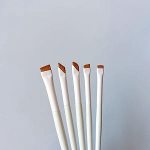 Brocha de Maquillaje para Cejas de Alta Calidad, con Logotipo Personalizado, Marca Privada, Diseño Angulado y Plano, para Tinte de Cejas - Product Image 2