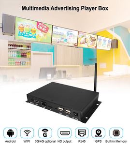 2k 4k tùy chọn Android Wifi Lan kỹ thuật số biển TV quảng cáo phương tiện truyền thông Máy nghe nhạc hộp - Product Image 2