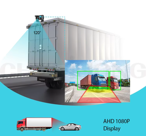 AI <span class=keywords><strong>Smart</strong></span> 1080p visión nocturna vista trasera Cámara lateral de respaldo inverso Detección de peatones AHD Sensor de imagen para estacionamiento de camiones y vehículos - Product Image 5
