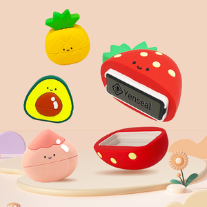 <span class=keywords><strong>Tampon</strong></span> de vêtements pour enfants série alimentaire de qualité Offre Spéciale dessin animé mignon <span class=keywords><strong>tampon</strong></span> en silicone pour enfants - Product Image 2