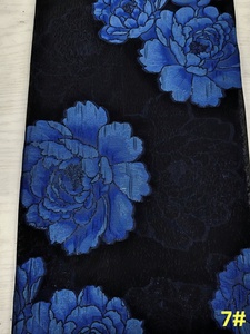 ผ้าลูกไม้ลายดอกไม้เนื้อผ้าโพลีเอสเตอร์เมทัลลิก 75gsm สำหรับชุดงานแต่งงาน งานปาร์ตี้ เนื้อผ้าบางเบา โปร่งแสง - Product Image 6