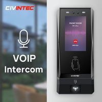 CT11 Sistema de Control de Acceso Biométrico WiFi TCP/IP en la Nube con Sistema Operativo Linux de 3.5 Pulgadas, Lector de Tarjetas RFID, Código QR para Gimnasio y Fitness