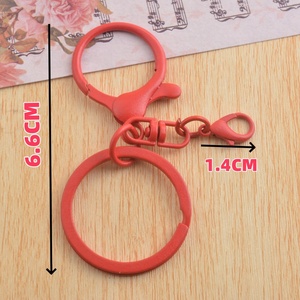 <span class=keywords><strong>Precio</strong></span> <span class=keywords><strong>de</strong></span> fábrica: Juego <span class=keywords><strong>de</strong></span> cierres <span class=keywords><strong>de</strong></span> langosta <span class=keywords><strong>de</strong></span> aleación <span class=keywords><strong>de</strong></span> zinc <span class=keywords><strong>de</strong></span> colores <span class=keywords><strong>de</strong></span> moda, anillo en forma <span class=keywords><strong>de</strong></span> 8 <span class=keywords><strong>de</strong></span> 14 mm, gancho giratorio para llavero - Product Image 3