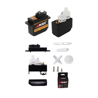 Mini servo analogique EMAX ES08A II 9g 1,8kg/cm avec engrenages en nylon pour avions RC, modèles d'avions 3D à voilure fixe, pièces de modélisme RC