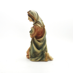 Estatuas de religión católica personalizadas de resina, adorno religioso, artesanía de resina personalizada, regalo de recuerdo promocional - Product Image 3