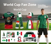 2026 FOCUS World Soccer Cup Drapeau PE gonflable Logo personnalisé Thunder Stick Sports Bruiteurs pour fête promotionnelle