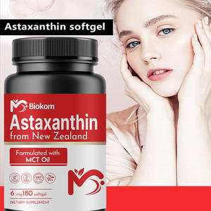 Cápsulas blandas de astaxantina de marca blanca personalizadas de Biokom, suplementos que apoyan la salud ocular, de la piel y celular - Product Image 2