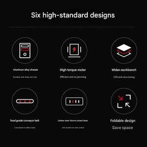 Macchina elettrica ad alta velocità dell'impasto per panetteria commerciale <span class=keywords><strong>e</strong></span> pasticceria - Product Image 2