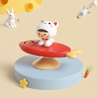 Chaise haute pour bébé 18 mois Jouet astronautique à ventouse Spinner Jouets pour bébé Fidget Spinner