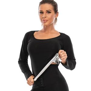 VSPT Women's Neoprene Home <b>Sauna</b> <b>Suit</b> with Long Sleeve Exercise Jacket - Product Image 3