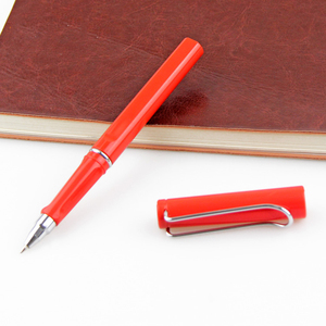 批发定制促销广告中性笔手写笔无最小起订量印刷滚筒笔带塑料标志 - Product Image 5