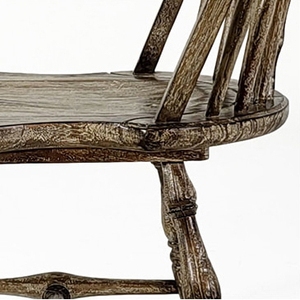 Sillas de comedor clásicas de estilo indonesio vintage Madera maciza respetuosa con el medio ambiente para hoteles y habitaciones fuertes-No. 8227 - Product Image 3