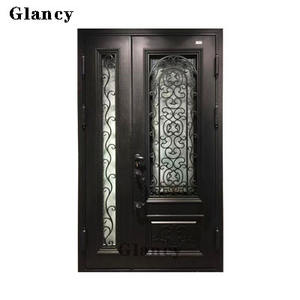 Maisons <span class=keywords><strong>Porte</strong></span> <span class=keywords><strong>d</strong></span>'<span class=keywords><strong>entrée</strong></span> extérieure <span class=keywords><strong>Entrée</strong></span> de sécurité extérieure <span class=keywords><strong>Entrée</strong></span> en <span class=keywords><strong>fer</strong></span> <span class=keywords><strong>forgé</strong></span> Portes extérieures anciennes - Product Image 5