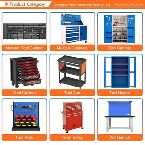 High Capacity BLACK 8-Drawer Rolling Tool Chest With <strong>Wheels</strong> Convenient Tool Storage <strong>Cabinet</strong> - Product Image 5
