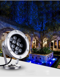 ไฟ LED ใต้ดิน สแตนเลสสตีล IP65 แบบฝังพื้น สำหรับสวน ประเภทที่ 3 ระบบจ่ายไฟ DC 12V สี RGB พร้อมเซ็นเซอร์ตรวจจับความเคลื่อนไหว - Product Image 6