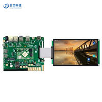 Cartes et kits de développement HelperBoard T527 avec caméra CSI, écran tactile, 4G LTE, 5G WiFi pour système de reconnaissance faciale et de gestion des accès
