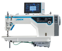 Machine à coudre industrielle à plat à entraînement direct intelligent IoT à aiguille unique Jack A60, prix raisonnable.
