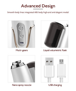 Portable Handheld Nano Spray Gun Essence Nutrition Injection Oxygen Jet Peel <strong>Facial</strong> <strong>Machine</strong> - Product Image 6