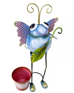 Outdoor prato ornamenti con vaso di fiori In Metallo Ant Decorazioni Da Giardino - Product Image 5