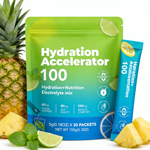 Compléments Nutritionnels OEM : Poudre d'Électrolytes pour Boisson Hydratante Sportive, Extrait de Fruits Biologiques - Product Image 1