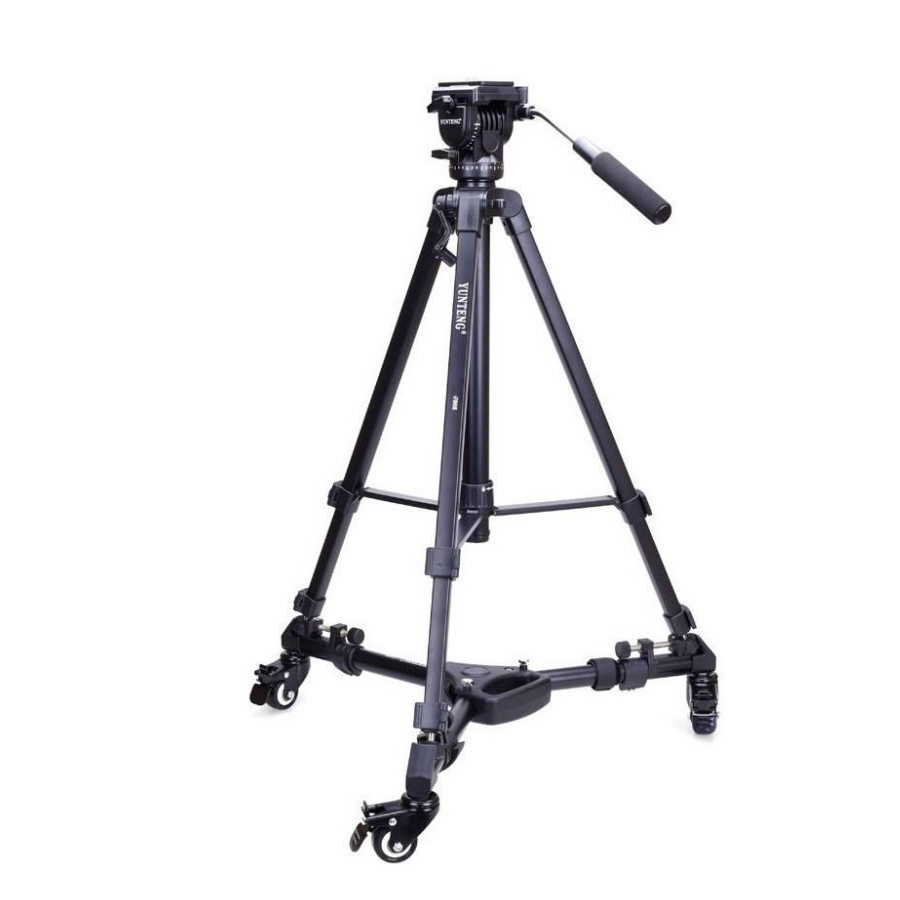 Wheel Tripod Stand - Yunteng YT 900 Foldable Camera Dolly