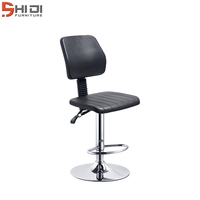 Chair Master Tabouret de dessin robuste-Facile à nettoyer! Chaise ergonomique en polyuréthane. Hauteur du siège réglable avec pied pour la maison